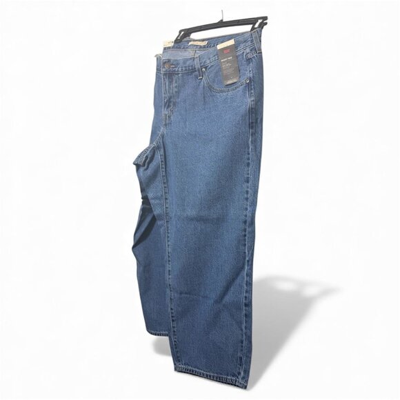 Levi's Womens High Rise Baggy Dad Straight Ankle Length Jeans PLus sz 16 W New - Picture 4 of 11
